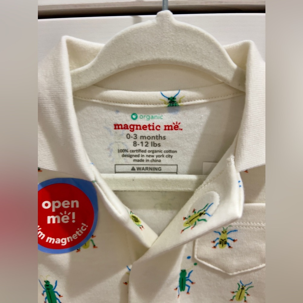 MAGNETIC ME JUST WING IT ROMPER -Size 0-3m (NWT) - Picture 3 of 7